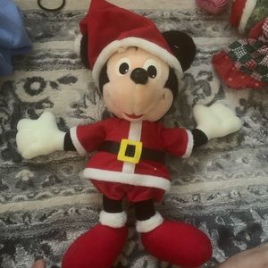 1988 Playskool Christmas Mickey Mouse